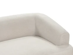 Divano angolare 3 posti SVANSELE Tessuto Beige chiaro Lato Sinistro
