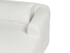 Divano angolare 3 posti SVANSELE Bouclé Bianco sporco Lato Sinistro