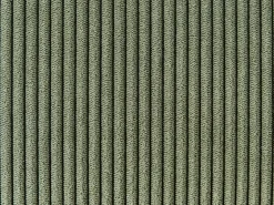 Divano angolare 5 posti VENG Velluto a coste Verde Lato Sinistro