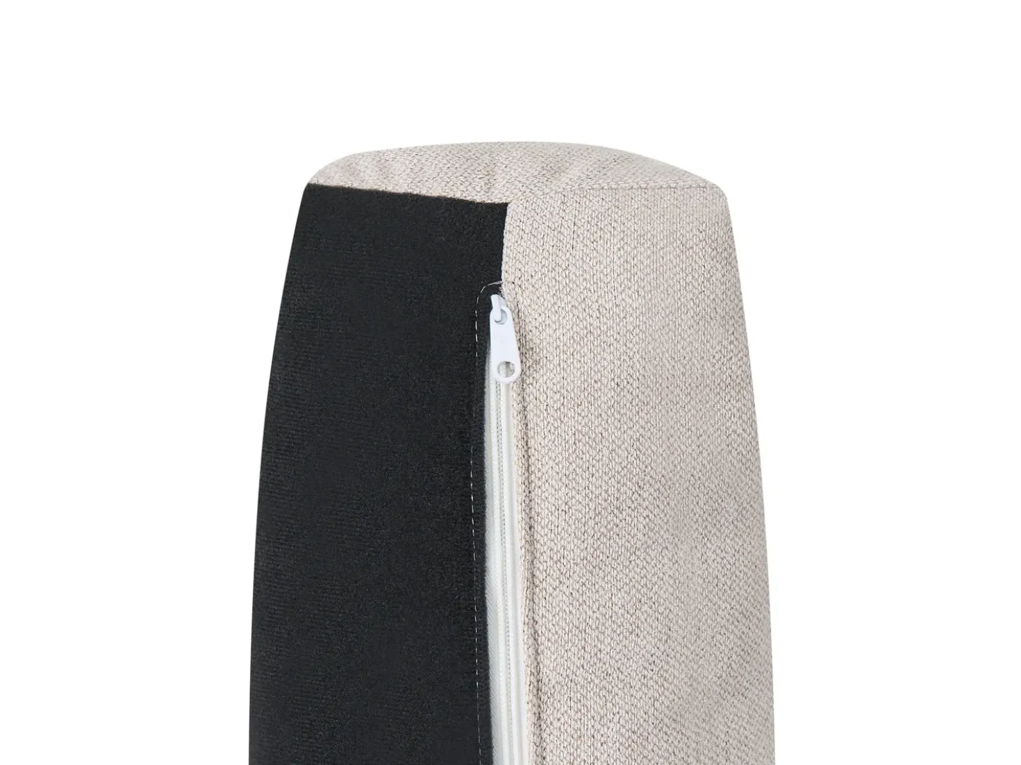 Divano angolare 5 posti VENG Tessuto Beige chiaro Lato Sinistro