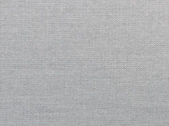 Divano angolare da giardino con pouf 7 posti AREZZO Lato Sinistro Modulare Grigio chiaro