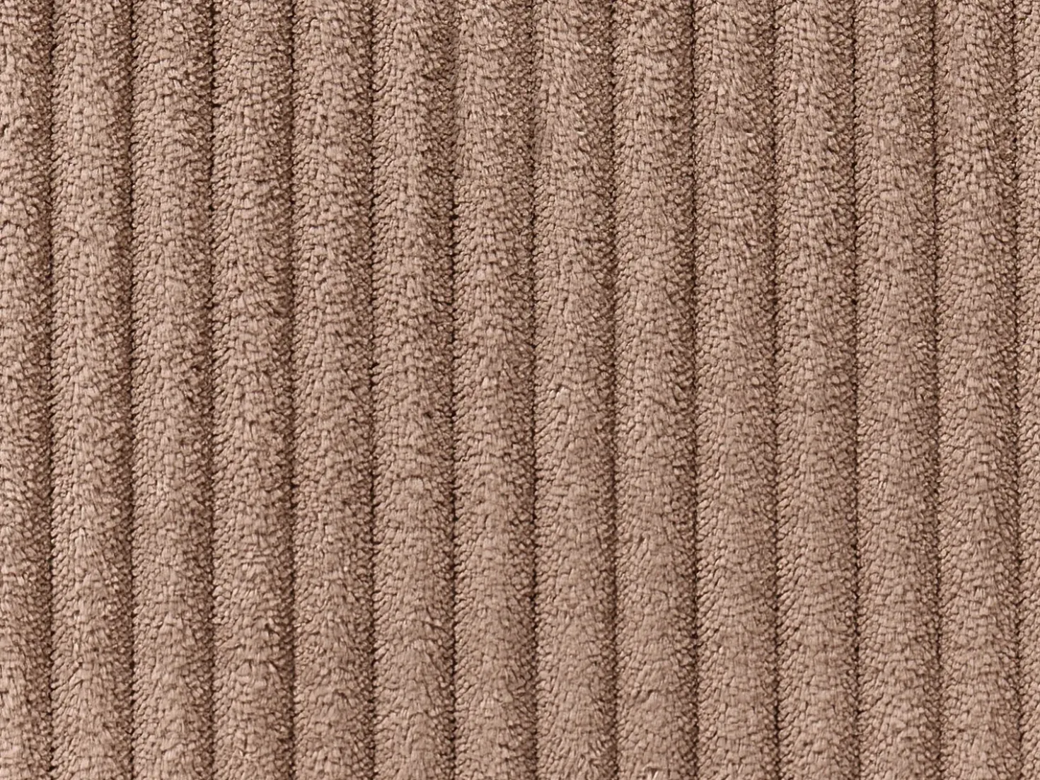 Divano angolare modulare 4 posti LEMVIG Velluto a coste Beige sabbia Lato destro