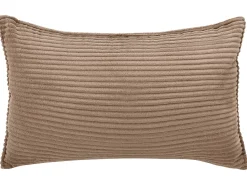 Divano angolare modulare 4 posti LEMVIG Velluto a coste Beige sabbia Lato destro