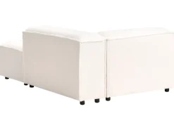 Divano angolare modulare 4 posti ARDAL Bouclé Bianco sporco Lato Sinistro