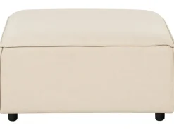 Divano angolare modulare 3 posti ARDAL Tessuto Beige con ottomana Lato Sinistro