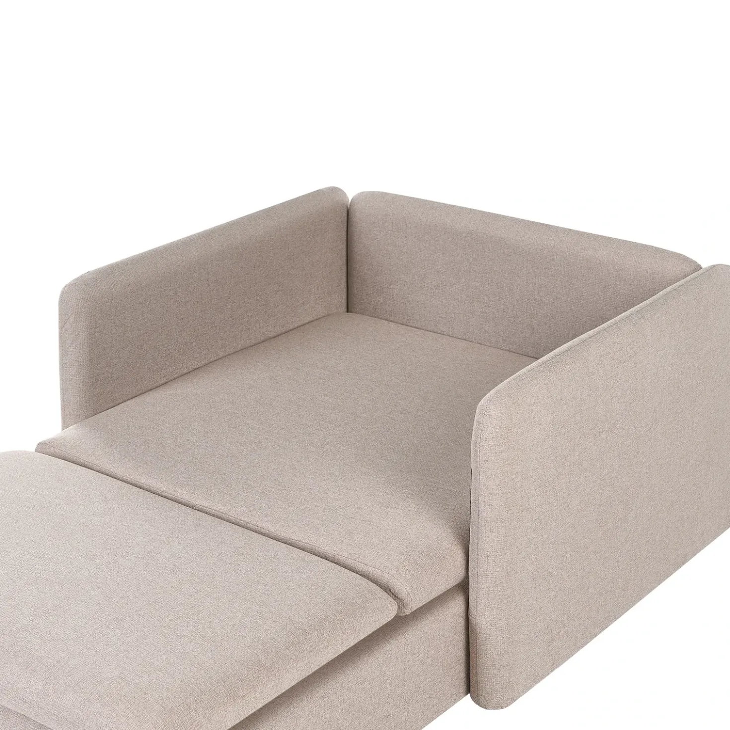 Divano angolare modulare 3 posti EGERIS Tessuto Beige Lato destro