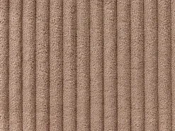 Divano angolare modulare 4 posti LEMVIG Velluto a coste Beige sabbia Lato Sinistro