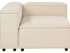 Divano angolare modulare 4 posti ARDAL Tessuto Beige Lato Sinistro