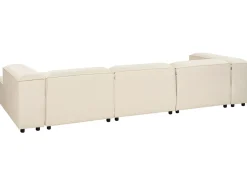 Divano angolare modulare 4 posti ARDAL Tessuto Beige Lato Sinistro