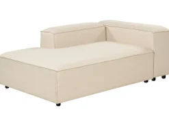 Divano angolare modulare 4 posti ARDAL Tessuto Beige Lato destro
