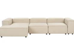 Divano angolare modulare 4 posti ARDAL Tessuto Beige Lato destro