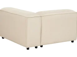 Divano angolare modulare 4 posti ARDAL Tessuto Beige Lato destro