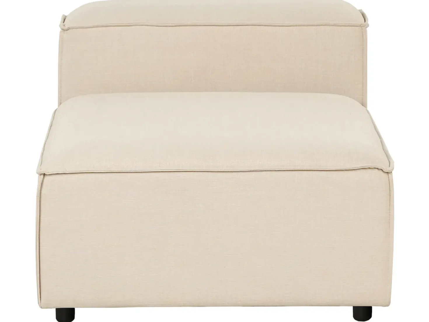 Divano angolare modulare 4 posti ARDAL Tessuto Beige Lato destro