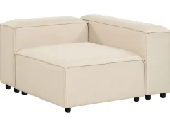 Divano angolare modulare 4 posti ARDAL Tessuto Beige Lato destro