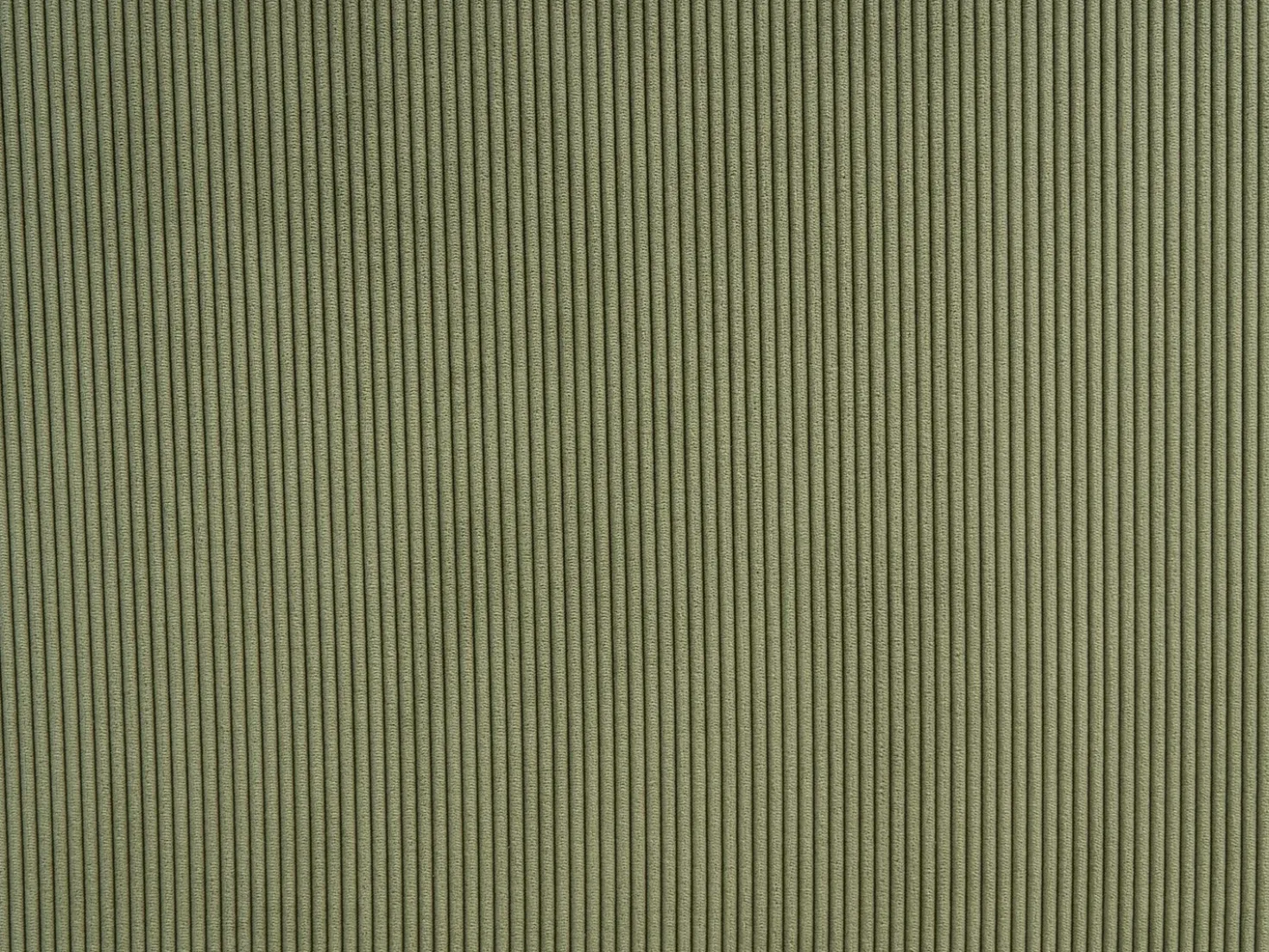 Divano angolare modulare 4 posti ARDAL Velluto a coste Verde Lato Sinistro
