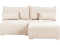 Divano angolare modulare NERBO Bouclé Beige Lato Sinistro