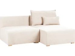 Divano angolare modulare NERBO Bouclé Beige Lato Sinistro