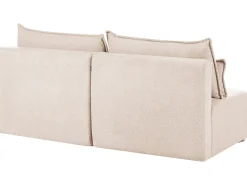 Divano angolare modulare NERBO Bouclé Beige Lato Sinistro