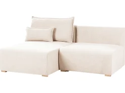 Divano angolare modulare NERBO Bouclé Beige Lato destro