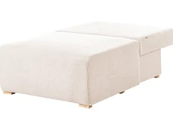 Divano angolare modulare NERBO Bouclé Beige Lato destro