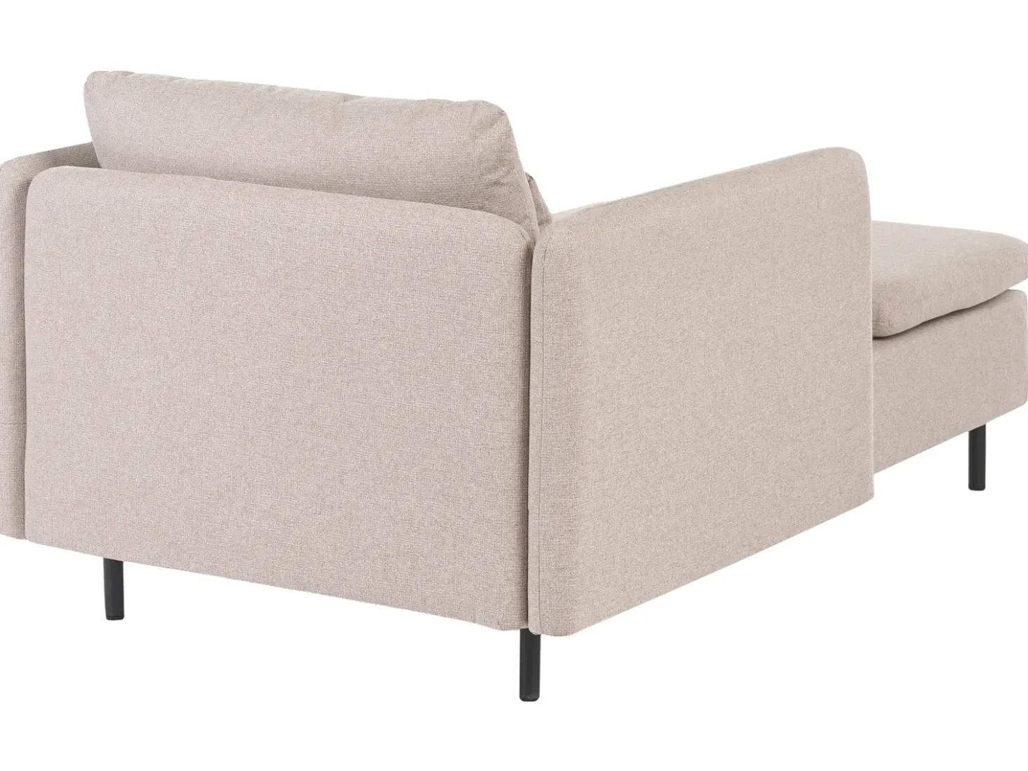 Divano angolare modulare 3 posti EGERIS Tessuto Beige Lato Sinistro