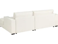 Divano angolare RENDERS Bouclé Bianco sporco Lato Sinistro