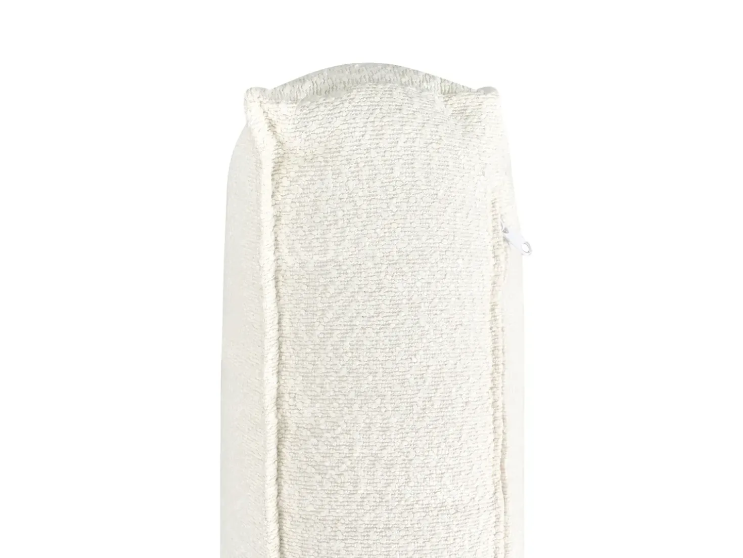Divano angolare RENDERS Bouclé Bianco sporco Lato Sinistro