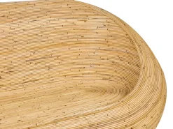 Divano da giardino 2 posti MAIORI Rattan Naturale