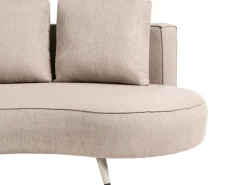Divano da giardino 3 posti PARORI Lato destro Beige