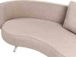 Divano da giardino 3 posti PARORI Lato destro Beige