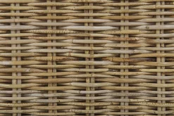 Divano da giardino 2 posti ARDEA Rattan Marrone chiaro