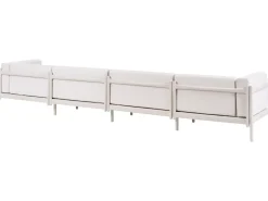Divano da giardino 4 posti FERRETTI Beige chiaro