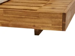 Divano da giardino 3 posti MARETTIMO Legno di acacia certificato Marrone