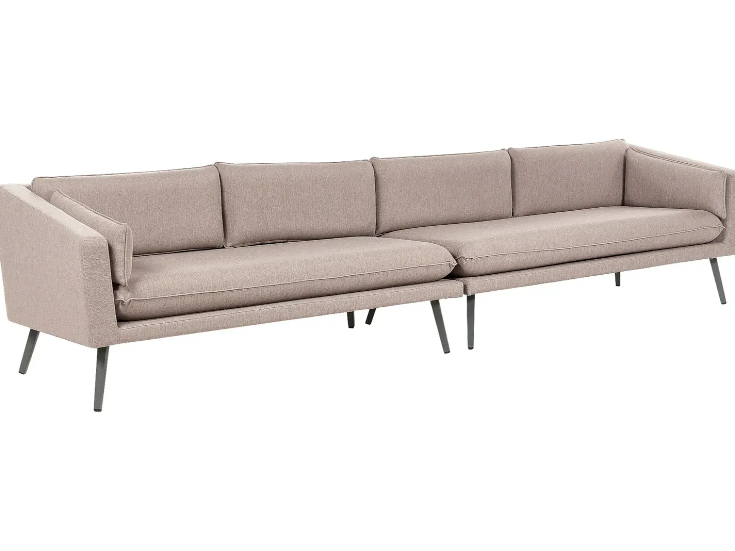 Divano da giardino 4 posti LORETELLO Beige