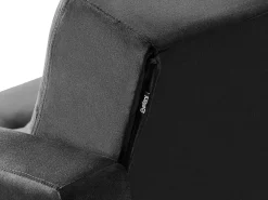 Divano letto 3 posti ABERDEEN Velluto Nero
