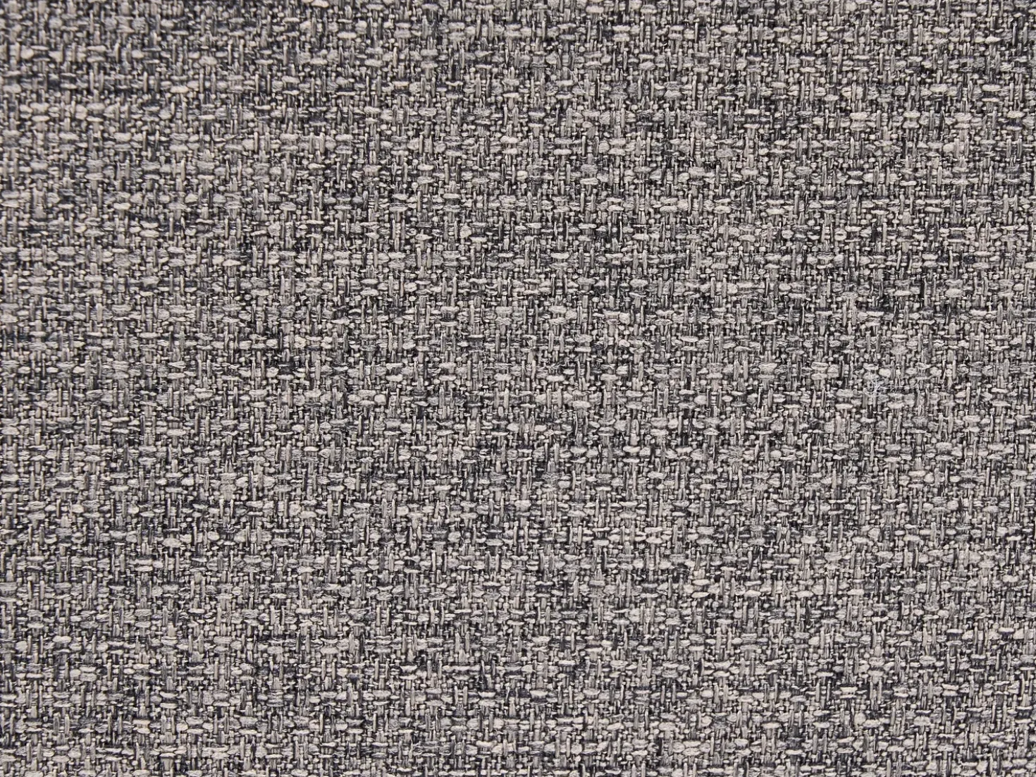 Divano letto 2 posti ABISKO Lino sintetico Grigio scuro
