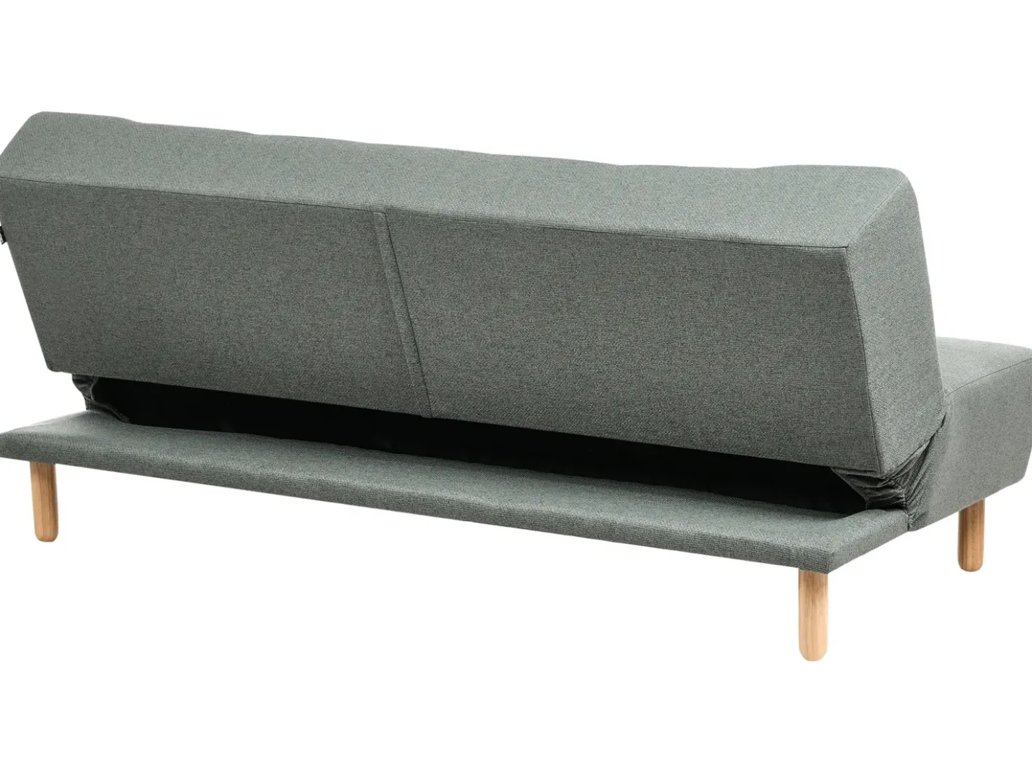 Divano letto 3 posti ALSTEN Tessuto Verde