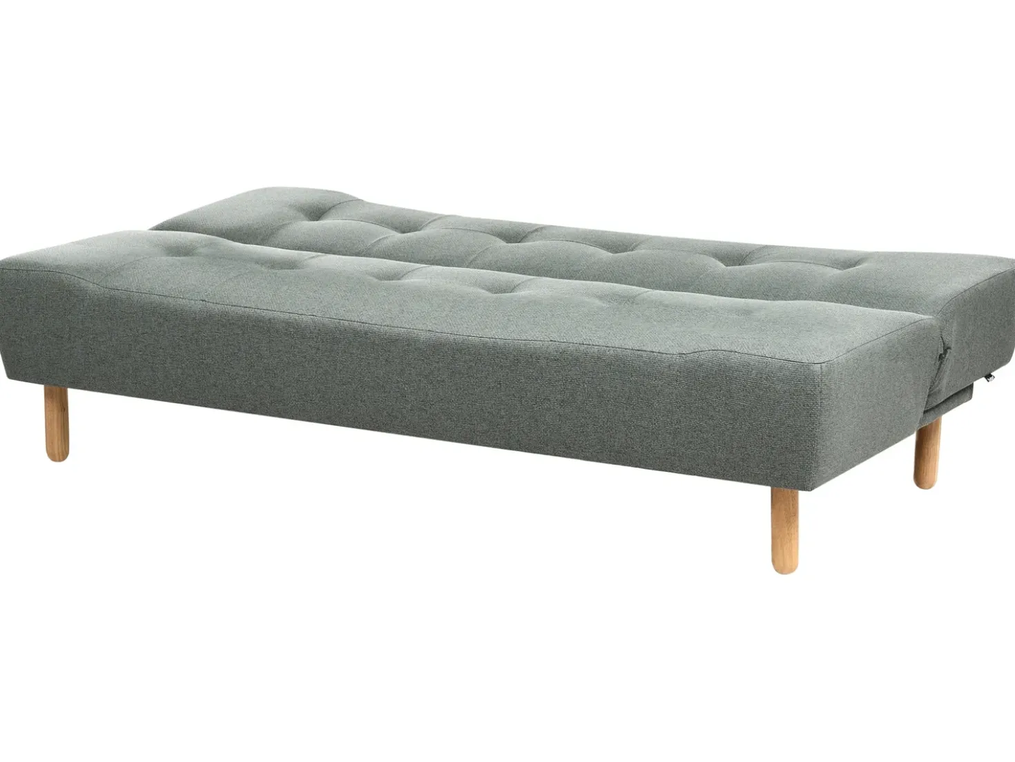 Divano letto 3 posti ALSTEN Tessuto Verde