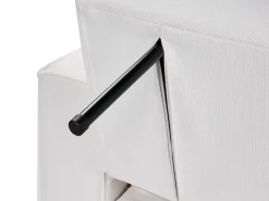 Divano letto 3 posti AROLE Tessuto Bianco