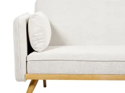 Divano letto 3 posti ASAA Tessuto Bianco sporco