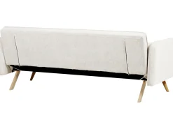 Divano letto 3 posti ASAA Tessuto Bianco sporco