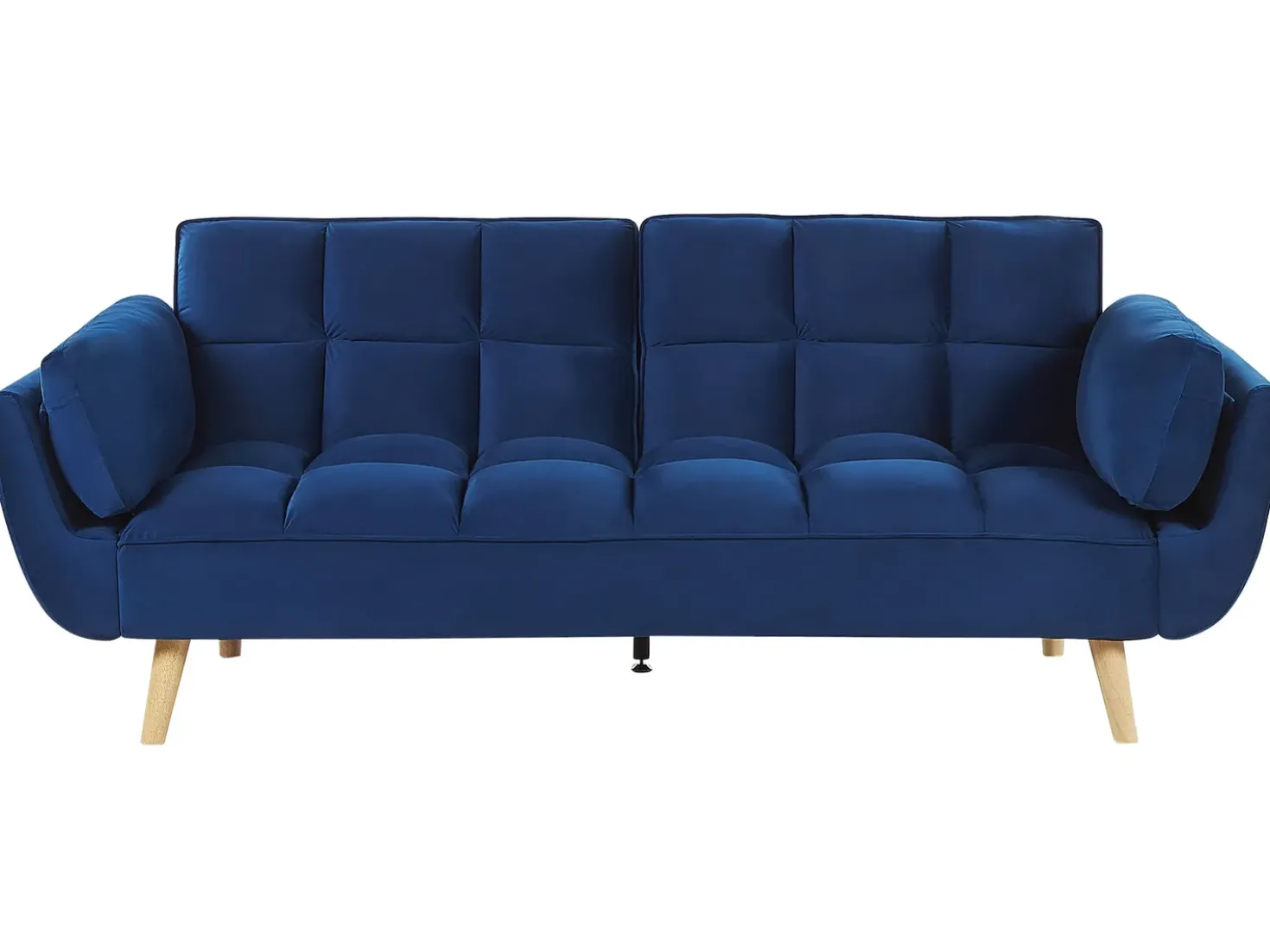 Divano letto 3 posti ASBY Velluto Blu marino