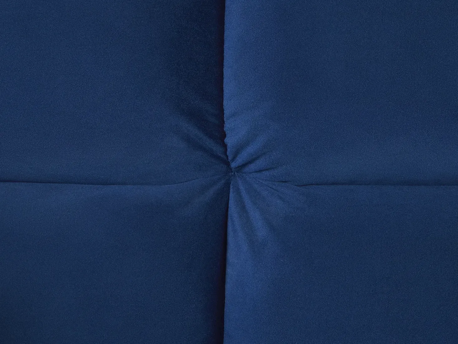 Divano letto 3 posti ASBY Velluto Blu marino