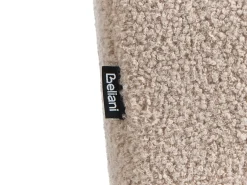 Divano letto 2 posti BREKKE Bouclé Beige