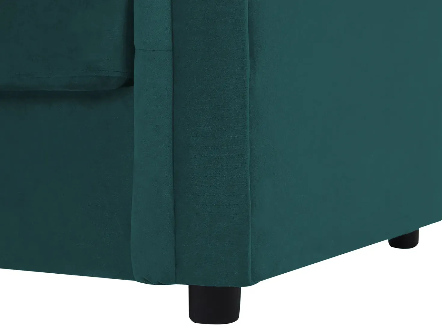 Divano letto 3 posti CHESTERFIELD Velluto Verde smeraldo