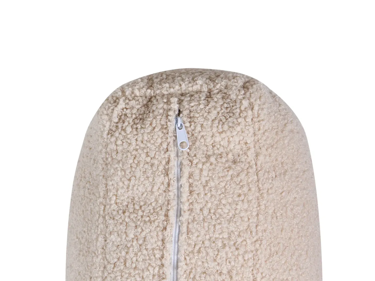 Divano letto 2 posti DOROTEA Bouclé Beige