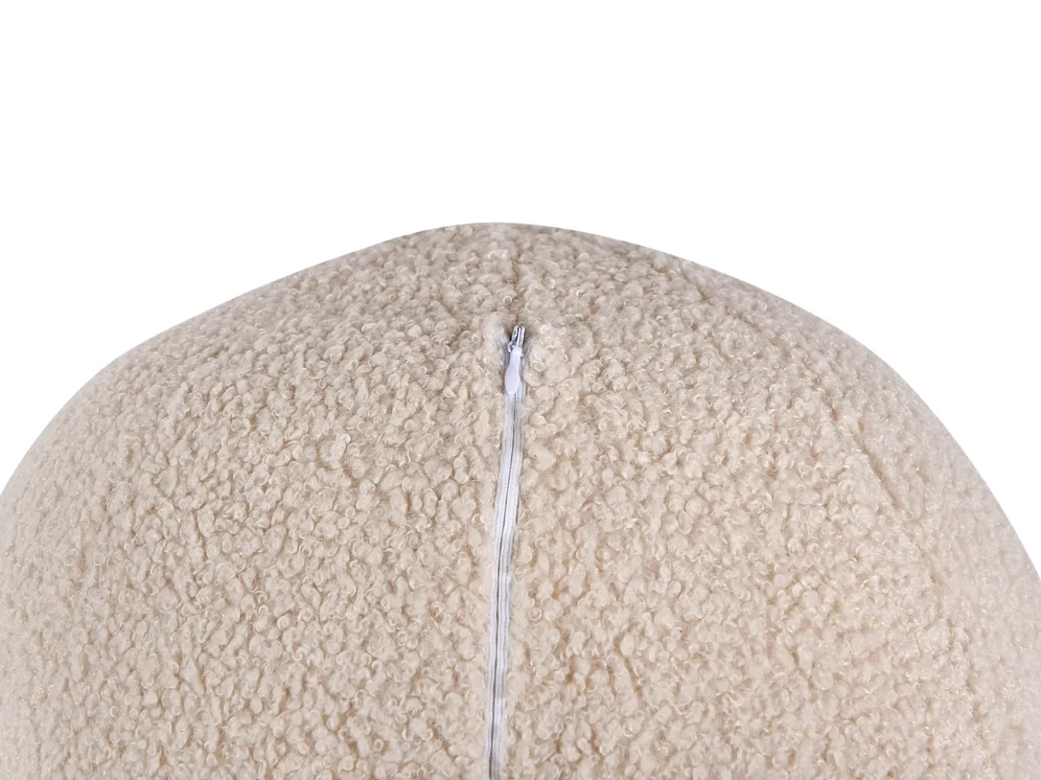 Divano letto 2 posti DOROTEA Bouclé Beige