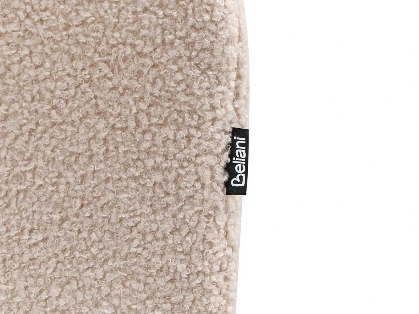 Divano letto 2 posti DOROTEA Bouclé Beige