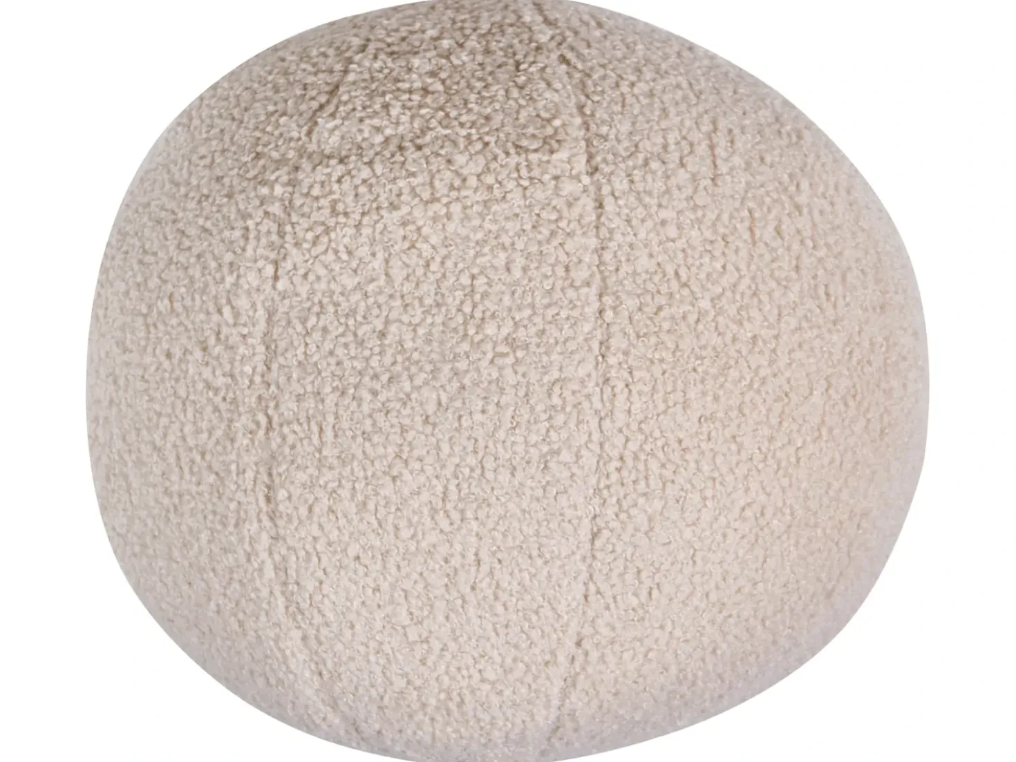 Divano letto 2 posti DOROTEA Bouclé Beige