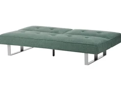 Divano letto 3 posti DUBLIN Tessuto Verde